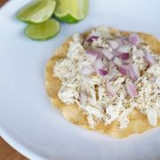 Tostada jaiba natural